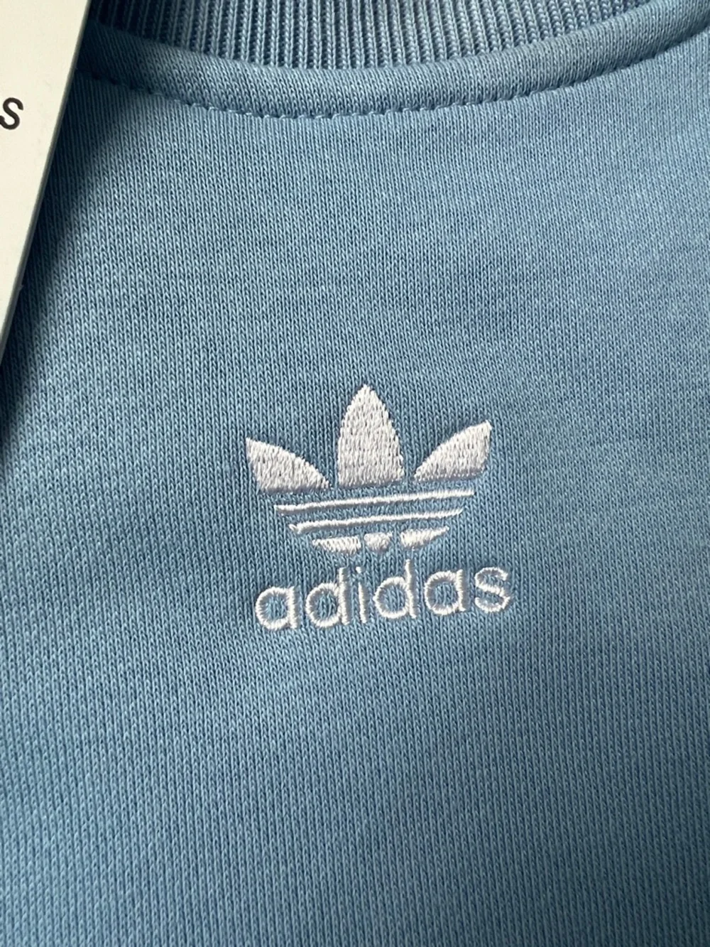 NWT! Women’s adidas Light Blue Crewneck Sweatshirt - Picture 2 of 4